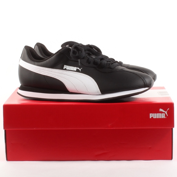 Puma Mens Athletic Shoes Sneakers Black White NEW - Picture 3 of 8